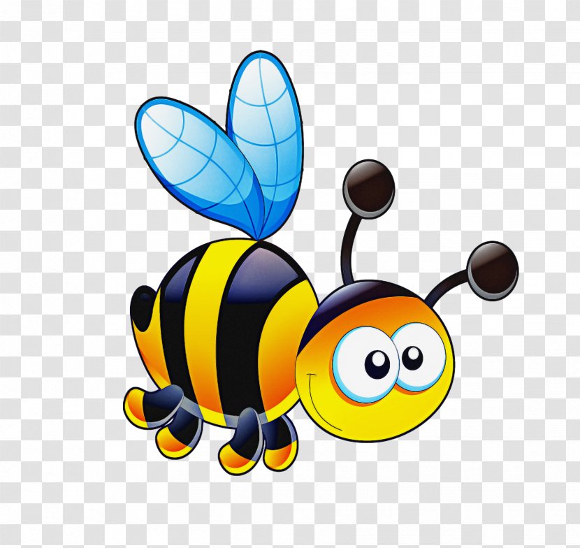 Bumblebee - Cartoon - Pest Pollinator Transparent PNG