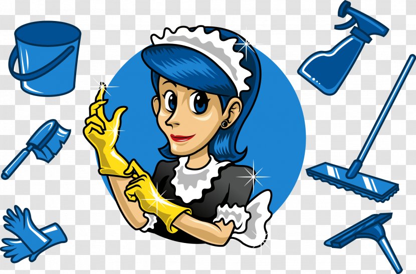 Cleaner Maid Service Commercial Cleaning - Housekeeper - Vector Gray Princess Theatre Transparent PNG