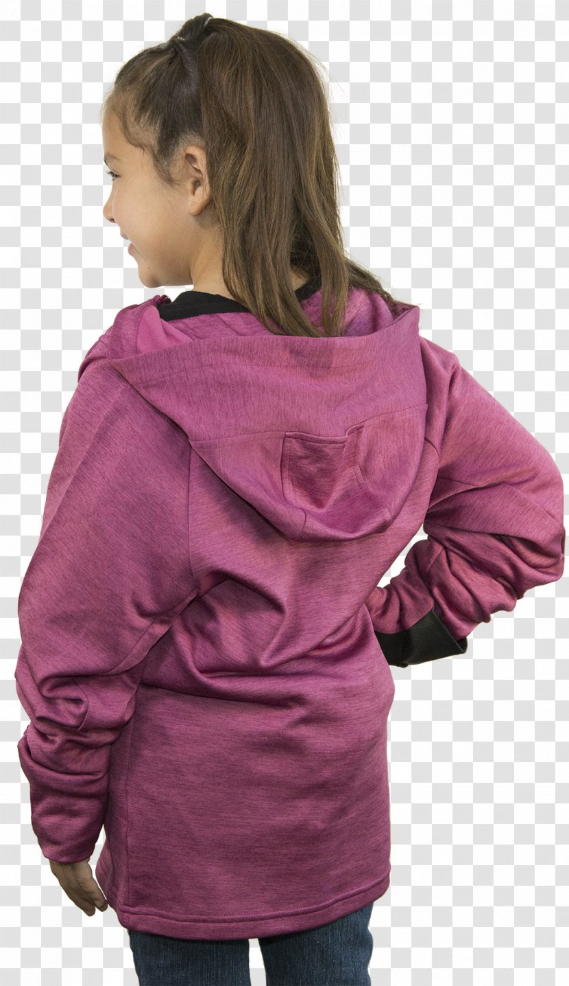 Hoodie Polar Fleece Sweater Jacket - Pink M Transparent PNG