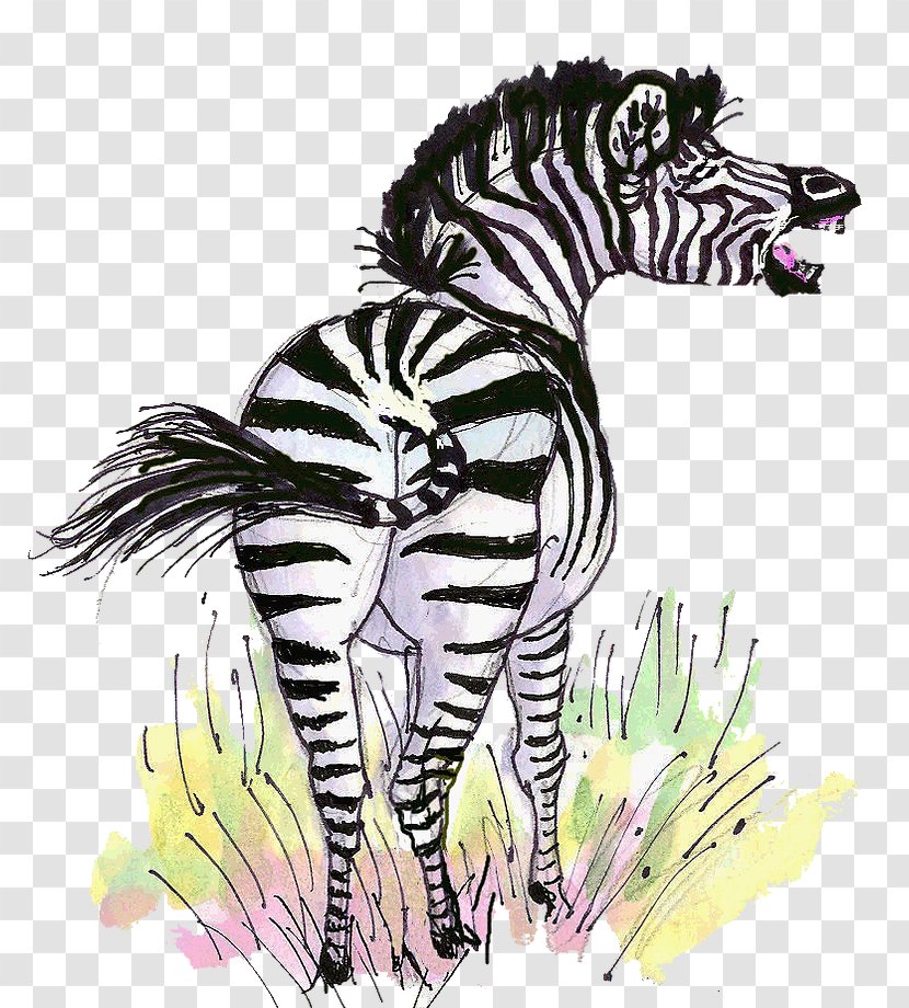 Tiger Quagga The Zebra Mane - Tree Of Life Transparent PNG