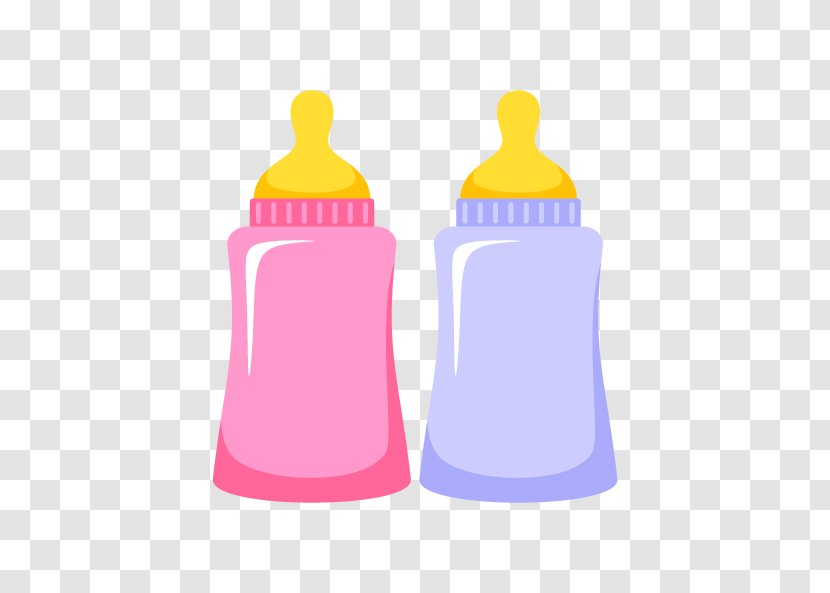 Baby Bottles Photo Booth Infant Shower - Boy Transparent PNG