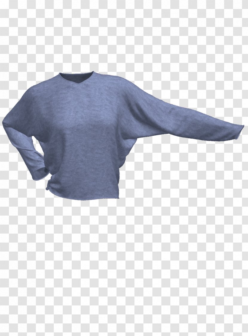 T-shirt Sleeve Dolman Sweater - Tshirt Transparent PNG