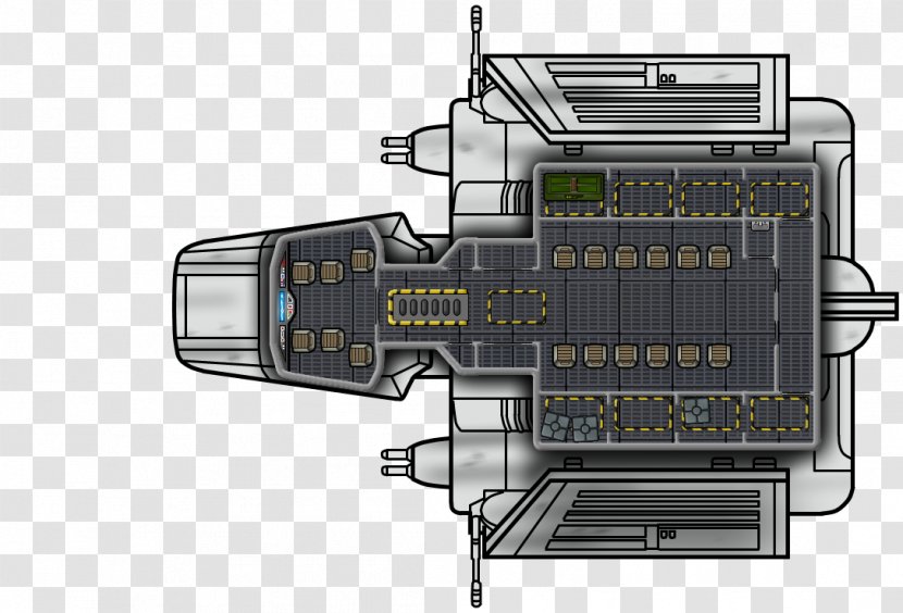Spacecraft Plan Lanzadera De Clase Lambda Ship - Space Transparent PNG