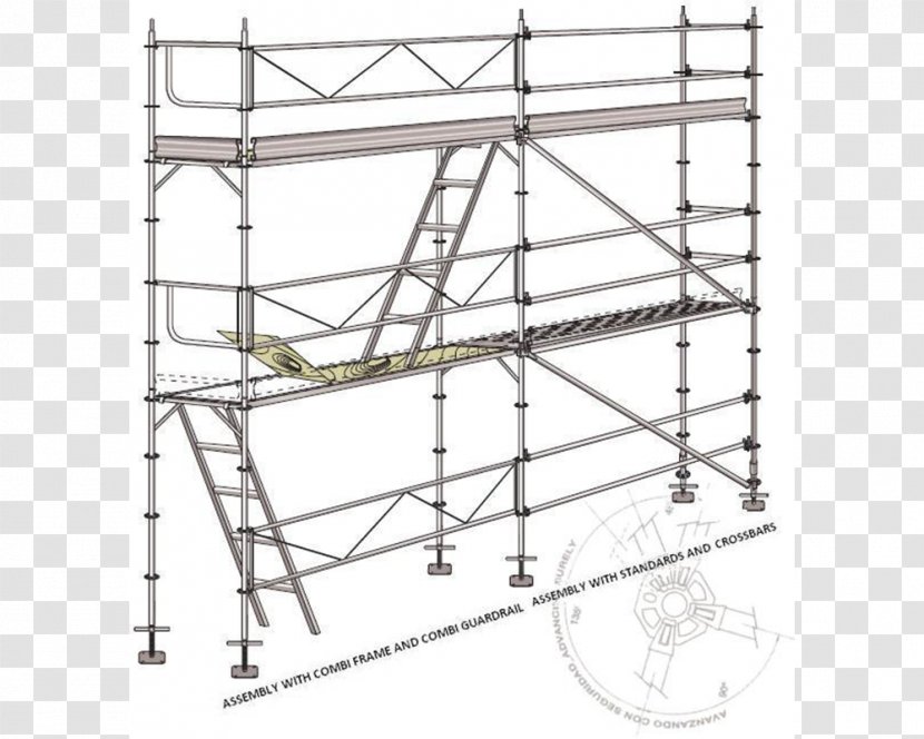 Scaffolding Architectural Engineering Steel System Industry - Structural - Dou Transparent PNG