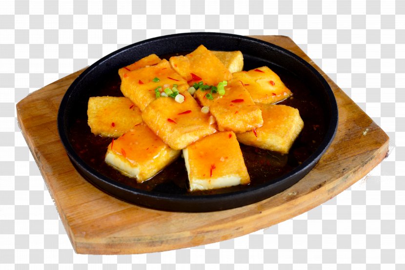 Tofu Chinese Cuisine Asian Mapo Doufu Teppanyaki - Korean - Iron Transparent PNG