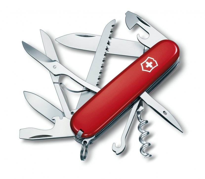 Swiss Army Knife Multi-function Tools & Knives Victorinox Pocketknife - Weapon Transparent PNG