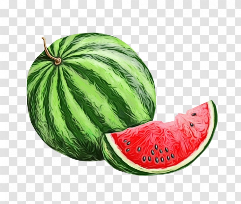 Watermelon Cartoon - Food - Seedless Fruit Superfood Transparent PNG