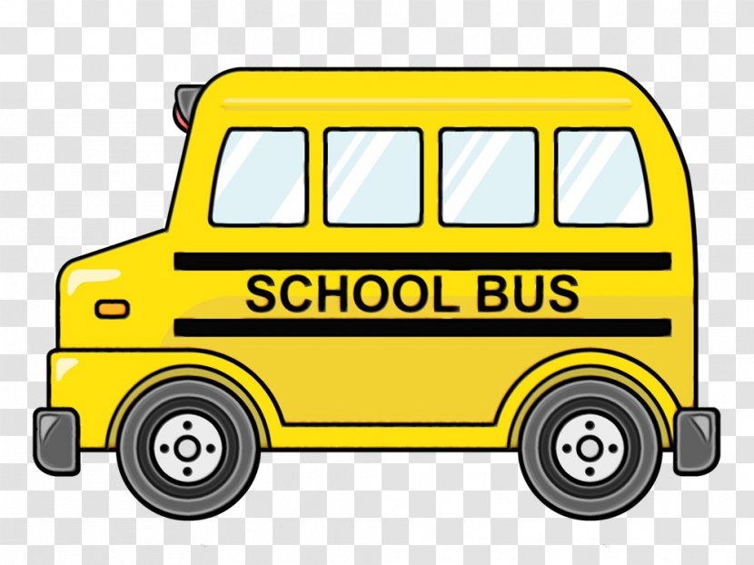 Bus Clip Art: Transportation School Image - Commercial Vehicle Transparent PNG