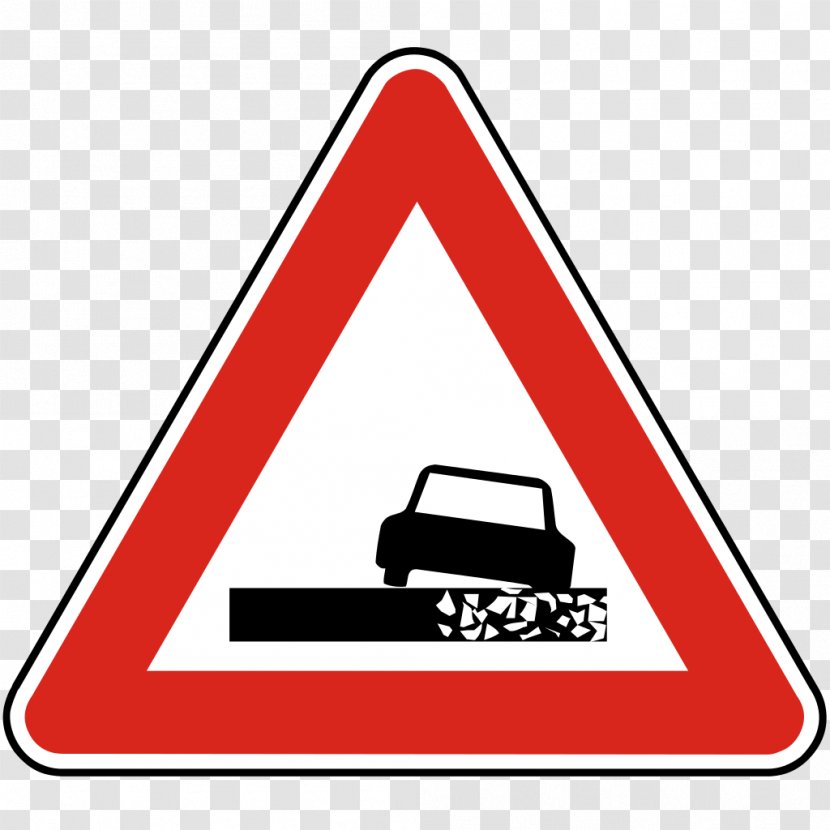 Traffic Sign Warning Road Speed Bump Transparent PNG