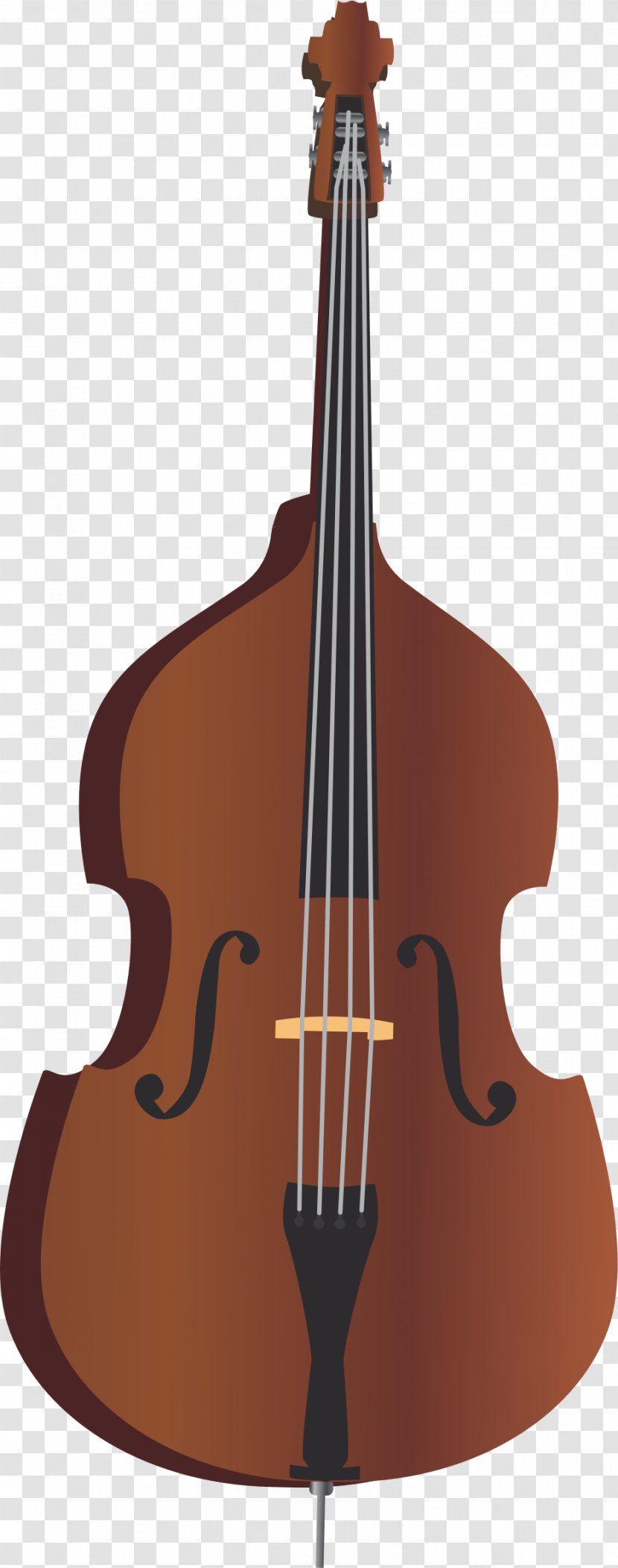Bass Violin Double Violone Guitar Viola - Frame Transparent PNG