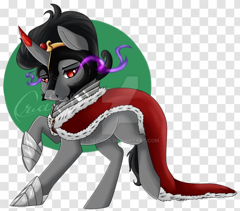 Fan Club Horse Association Cartoon - King Sombra Transparent PNG