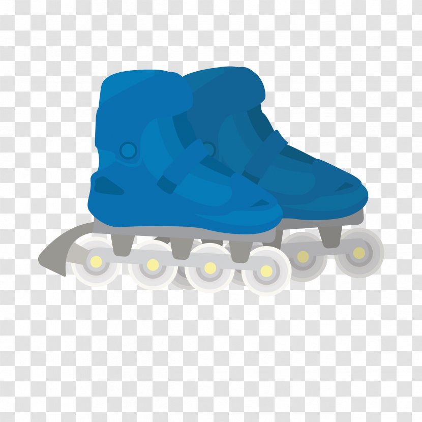 Roller Skates Skateboard Skating Ice Shoe - Walking Transparent PNG