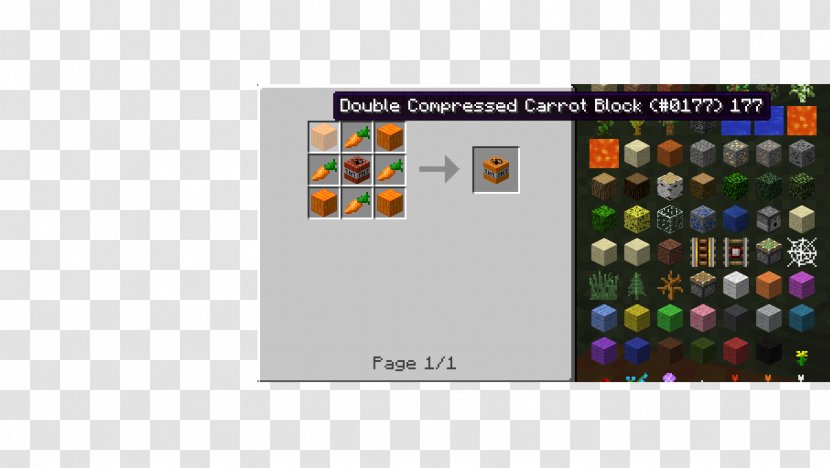 Minecraft: Pocket Edition Minecraft Mods Computer Software - Carrot Block Transparent PNG