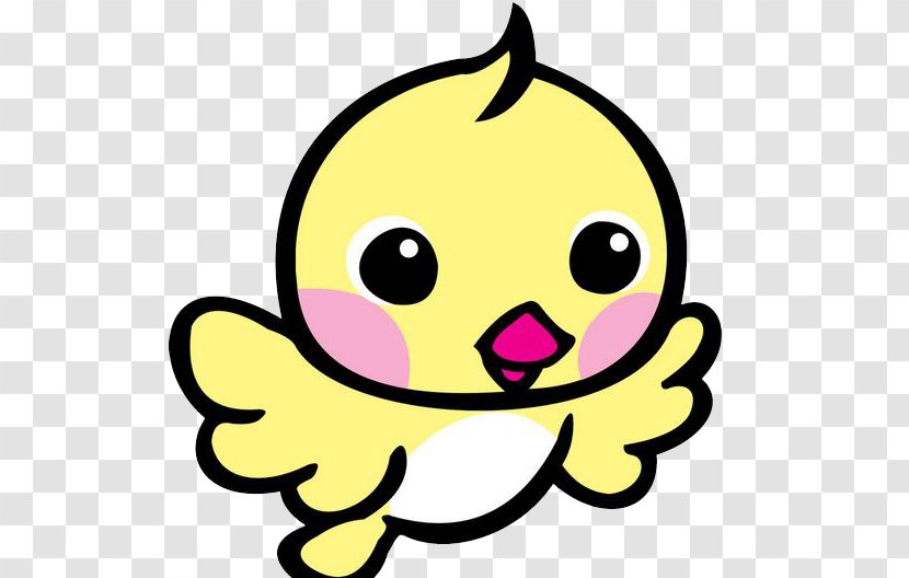 Bird Chicken Cartoon Nail - Sticker - Chick Transparent PNG