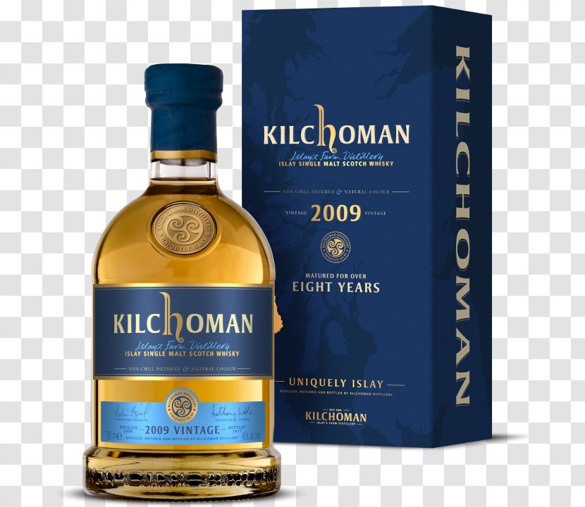 Kilchoman Distillery Islay Whisky Single Malt Machir Bay Scotch - Wine Transparent PNG