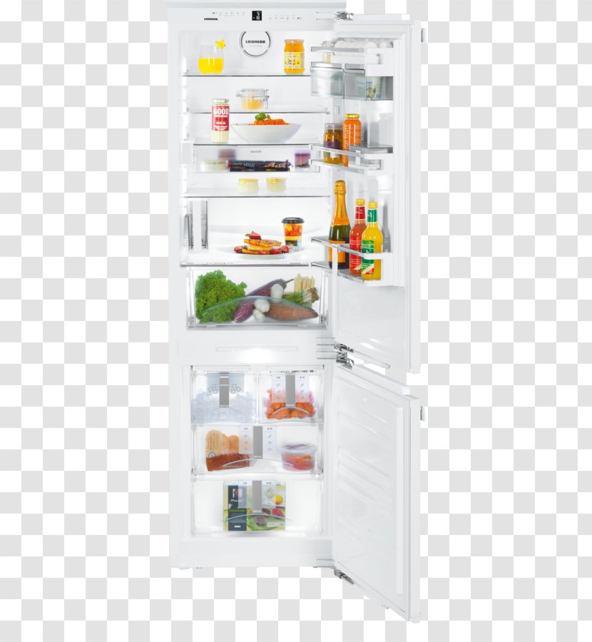 Auto-defrost Refrigerator Liebherr ICN 3386 Premium Refrigator Right Freezers Home Appliance - Shelf Transparent PNG