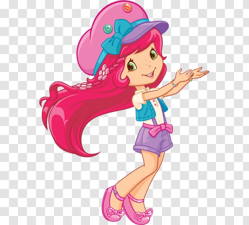 Strawberry Shortcake Charlotte Custard Cream Transparent PNG