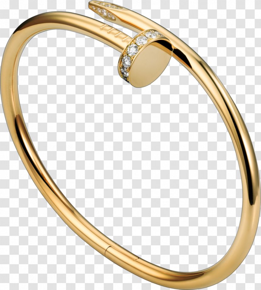 Cartier Love Bracelet Jewellery Gold - Ring Transparent PNG