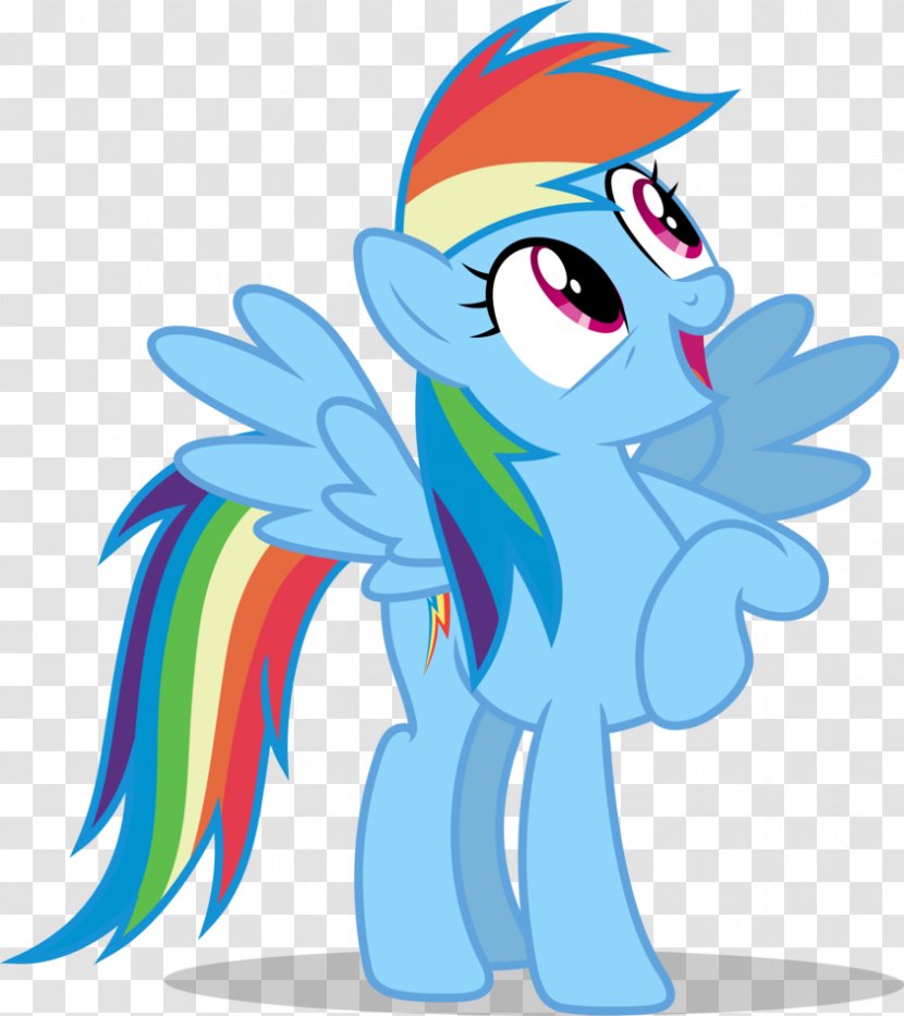 Rainbow Dash My Little Pony - Flower Transparent PNG