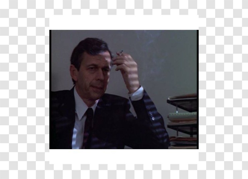 William B. Davis Cigarette Smoking Man The X-Files Television Pilot - Antagonist Transparent PNG