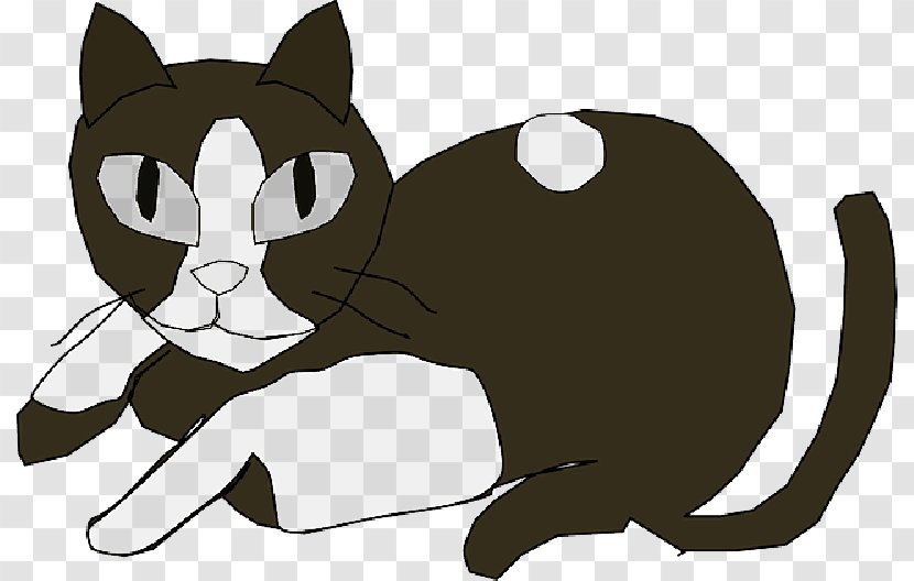 Cat Clip Art Openclipart - Animated Cartoon - Domestic Animals Transparent PNG