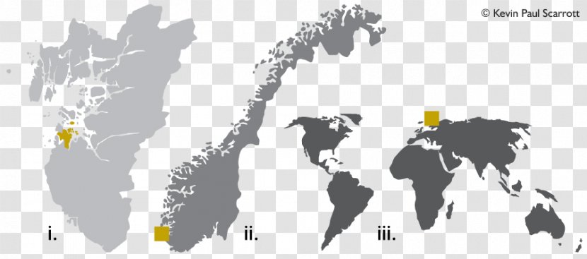 World Map Globe - Norway Transparent PNG