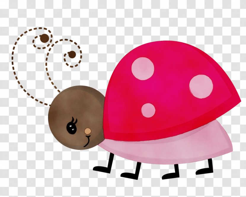 Ladybird - Wet Ink - Mushroom Insect Transparent PNG