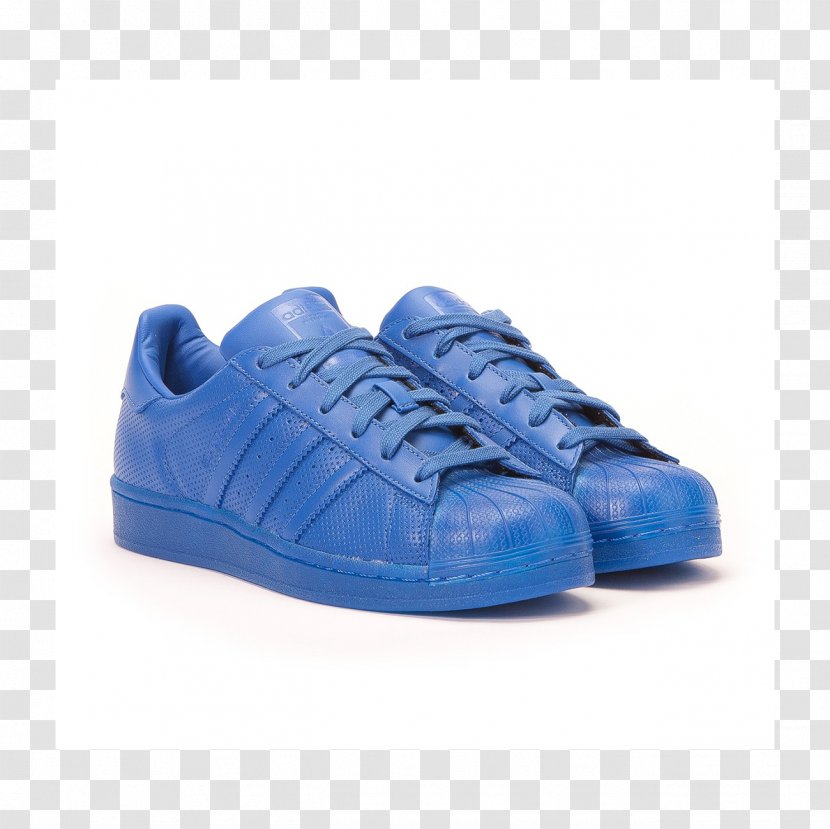 Adidas Superstar Adicolor Sneakers Originals - Cobalt Blue Transparent PNG