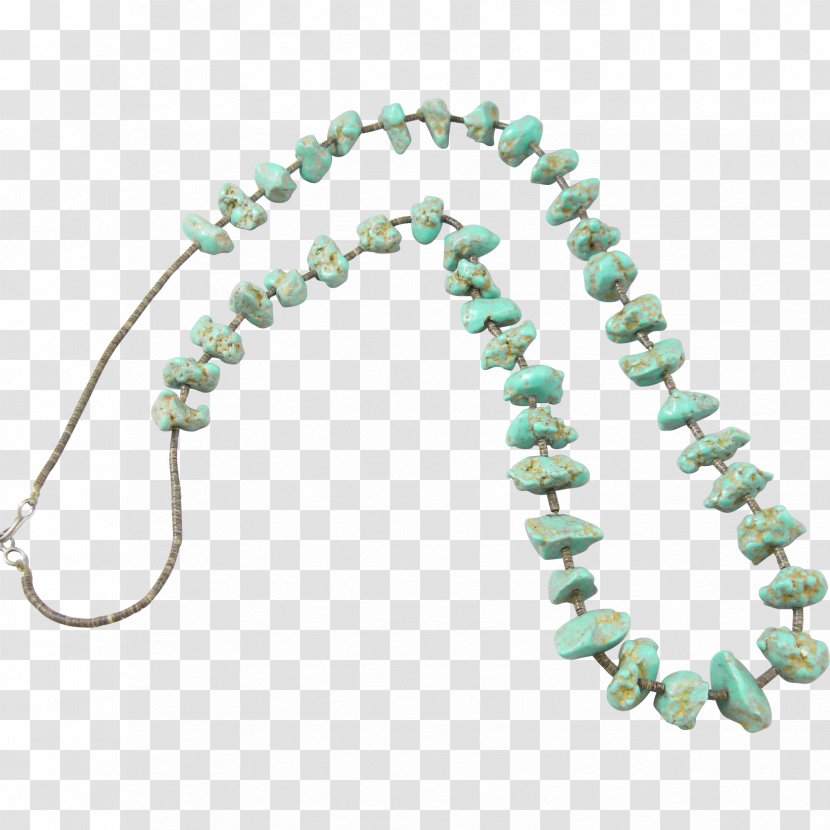 Turquoise Necklace Zuni Heishe Jewellery - Inlay Transparent PNG