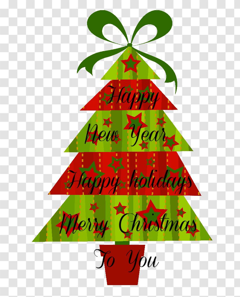 Clip Art Christmas Tree Day Openclipart - And Holiday Season Transparent PNG
