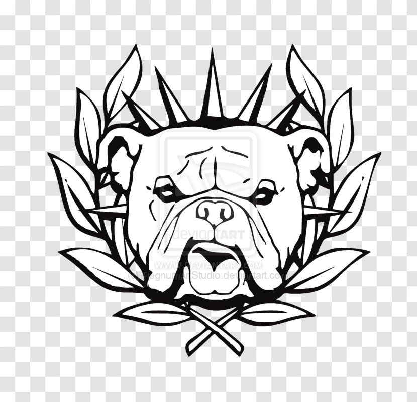 American Bully Bulldog Bull Terrier Pit Clip Art - Vector Transparent PNG