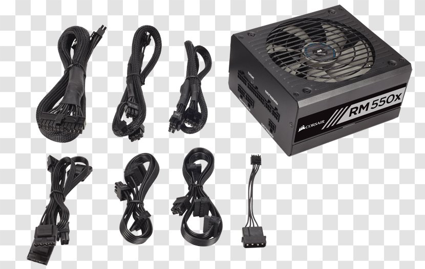 Power Supply Unit 80 Plus Converters Corsair Components ATX - Electronics Accessory - Tyres Transparent PNG