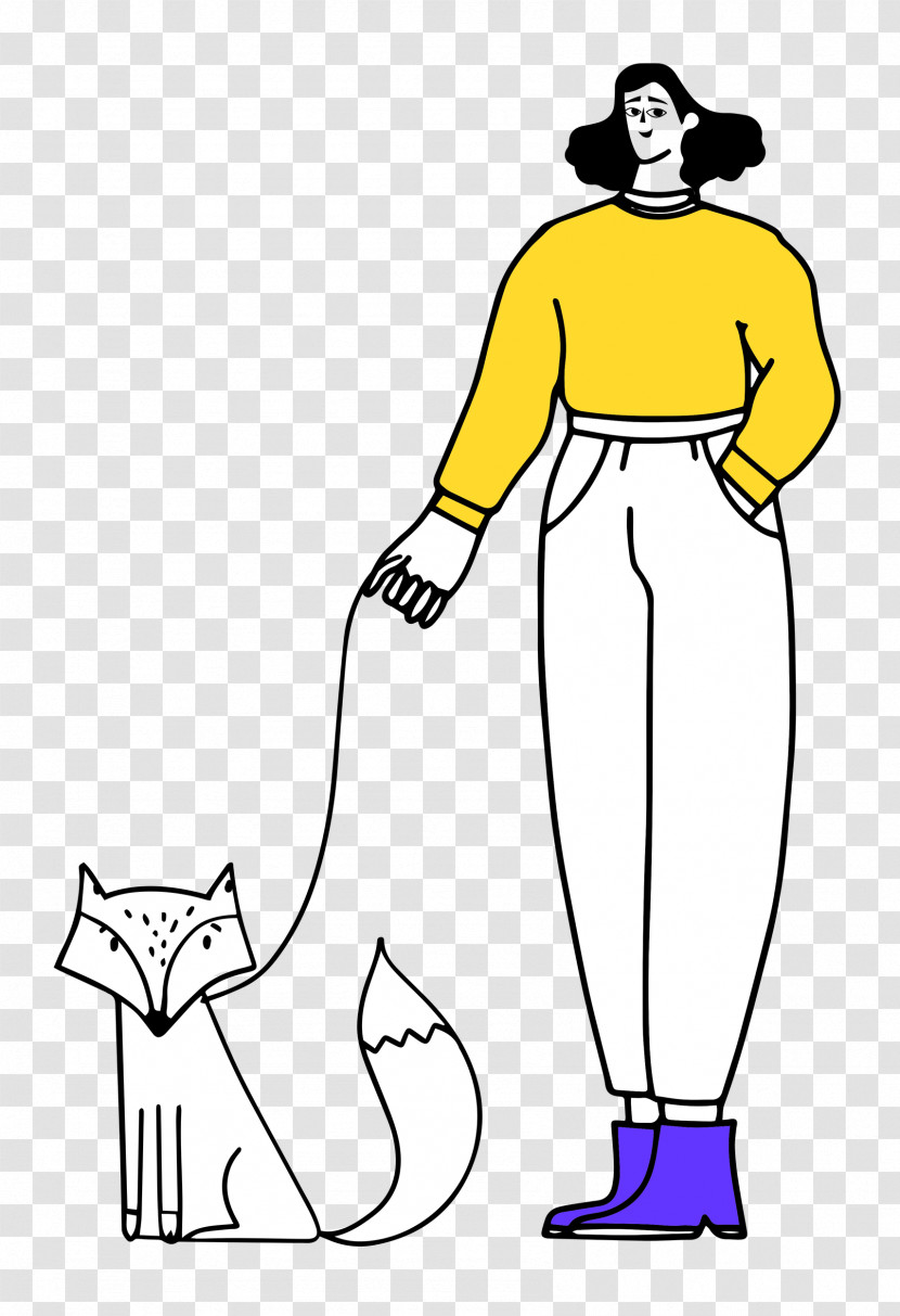 Walking The Fox Transparent PNG