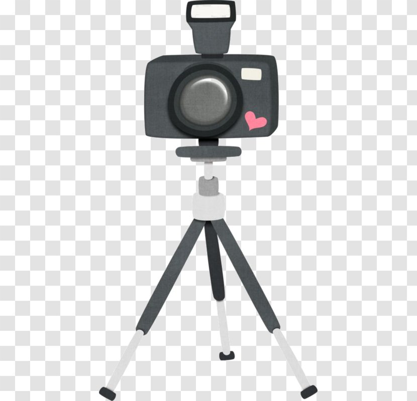 Single-lens Reflex Camera Clip Art - Cartoon - Black Transparent PNG