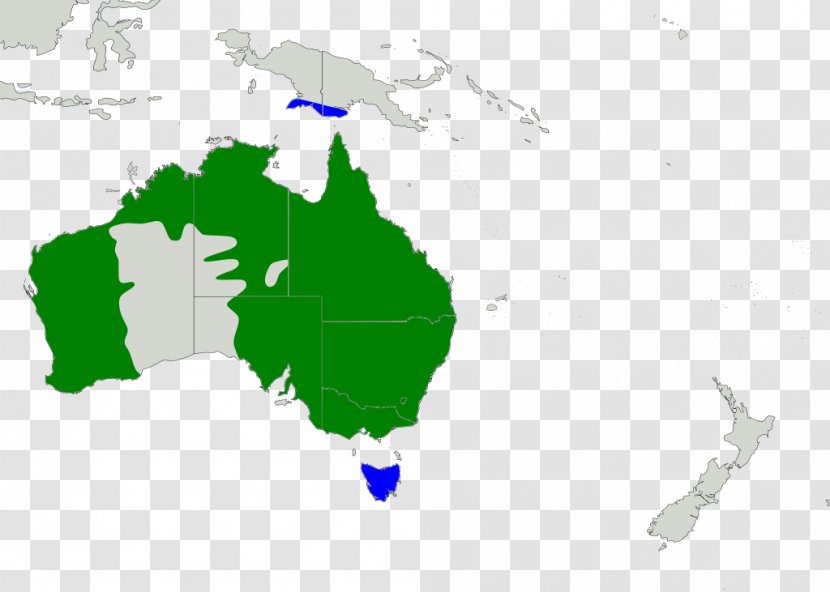 Australia World Map Vector Transparent PNG
