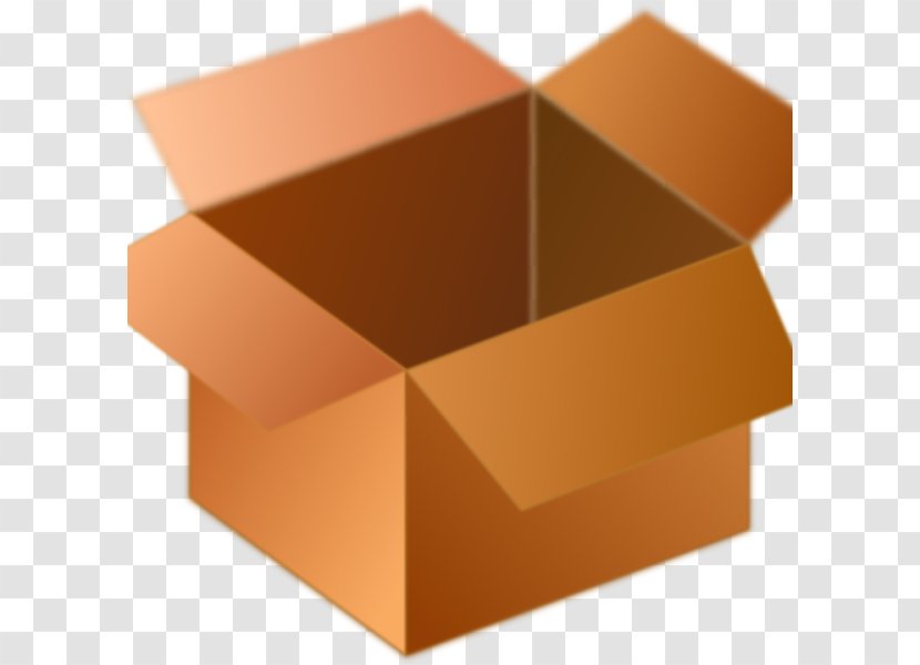 Cardboard Box Paper Carton - Lid Transparent PNG