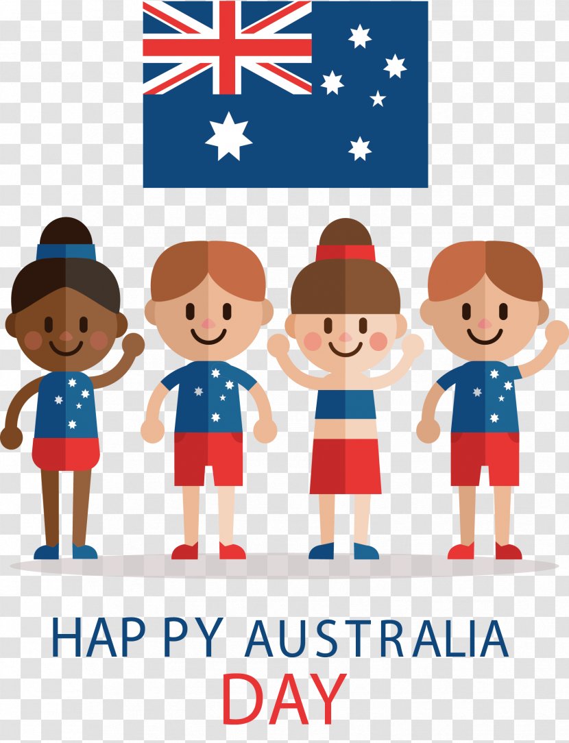 Flag Of Australia Port Jackson Begin Bright Doncaster Image National - Team - Aulstralia Cartoon Transparent PNG