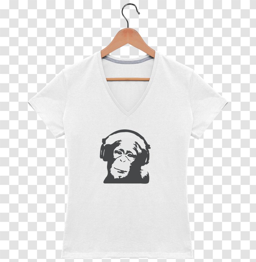 T-shirt Hoodie Collar Clothing Woman - Fashion - Dj Monkey Transparent PNG