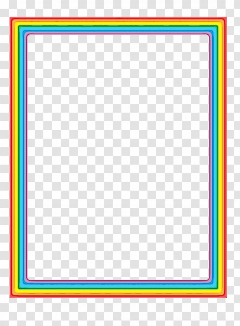 Paper Background Frame - Yellow - Rectangle Picture Transparent PNG