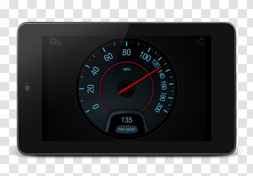 Electronics Motor Vehicle Speedometers Tachometer Product Design Multimedia - Game Speedometer Transparent PNG