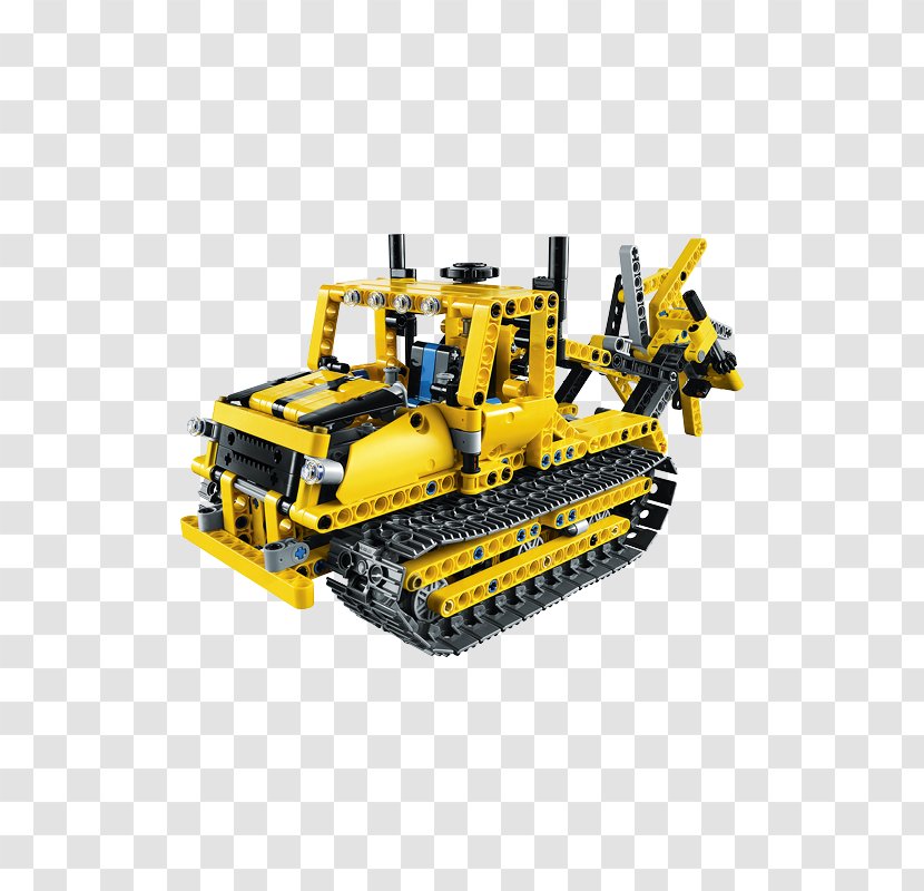 Bulldozer LEGO Technic 42028 Construction Set - Equipment Transparent PNG