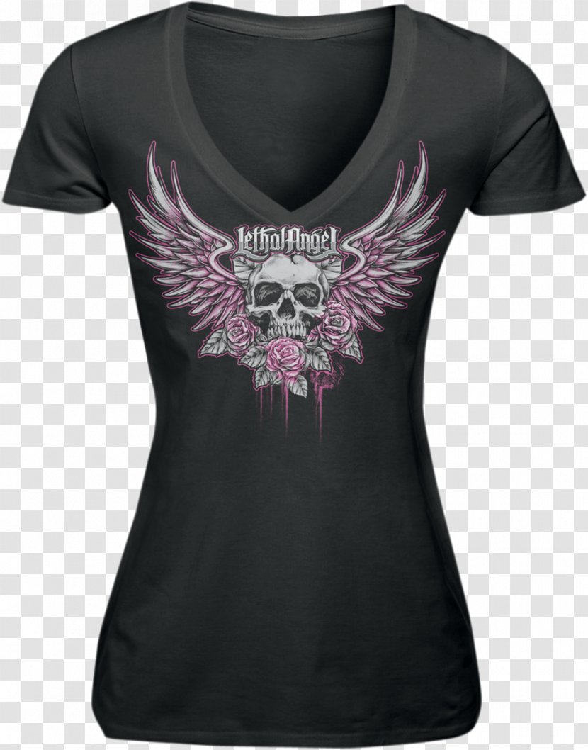 T-shirt Top Clothing Neckline - Heart - Lethal Transparent PNG