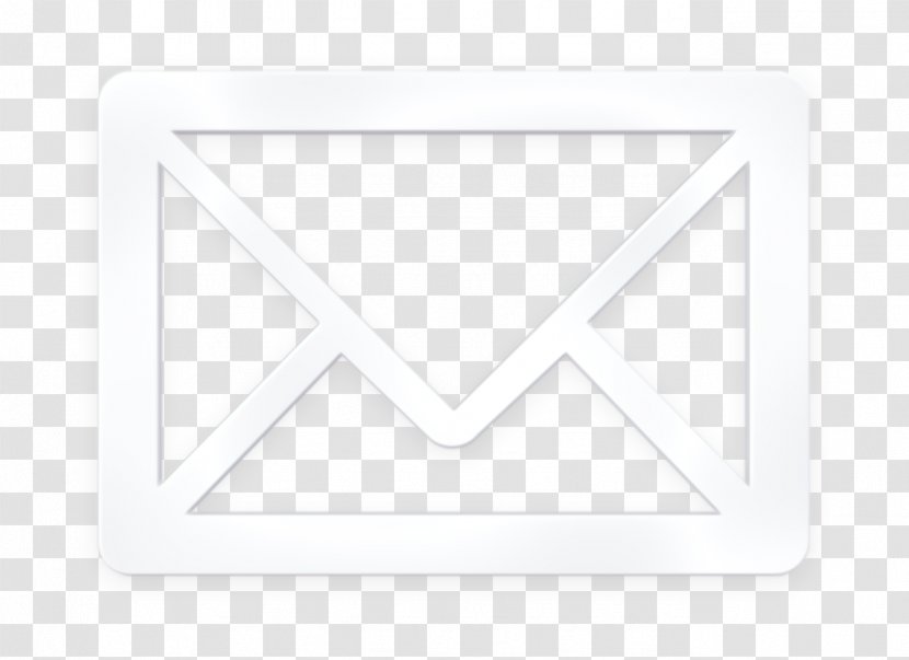 Email Icon Envelope Inbox - Symbol - Blackandwhite Transparent PNG