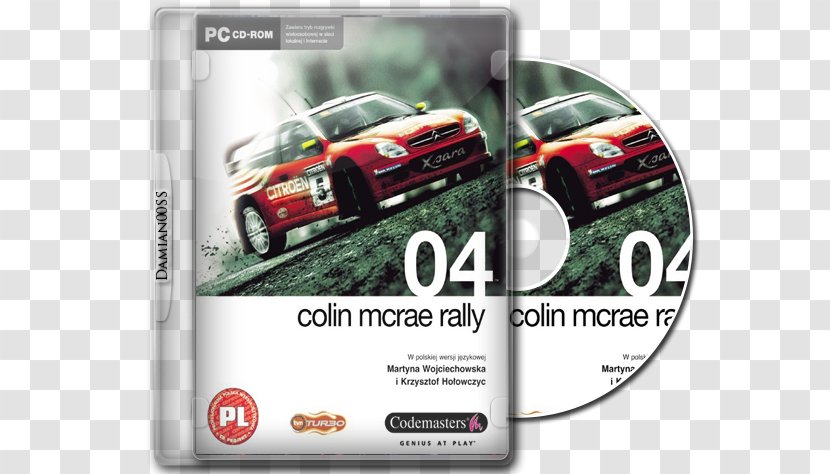 Colin McRae Rally 04 PlayStation 2 Dirt 4 Video Game - Xbox Transparent PNG