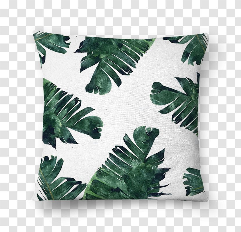 Banana Leaf Indian Cuisine Textile Cushion Transparent PNG