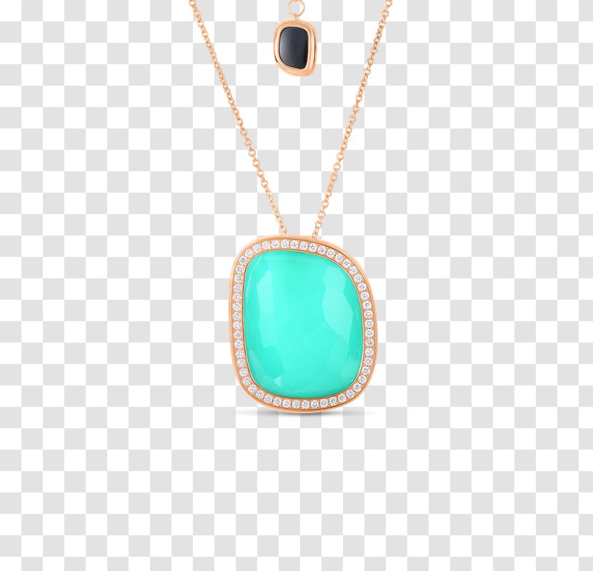 Turquoise Earring Necklace Jewellery Charms & Pendants - Frame Transparent PNG