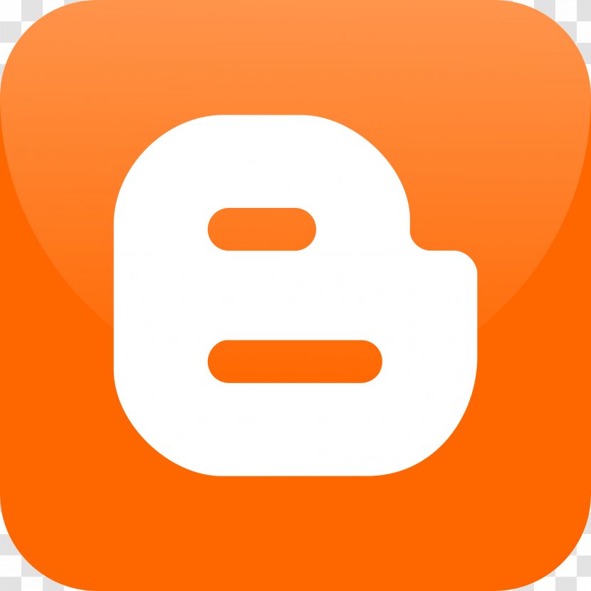 Blogger Social Media YouTube - Logo - Streamlined Transparent PNG