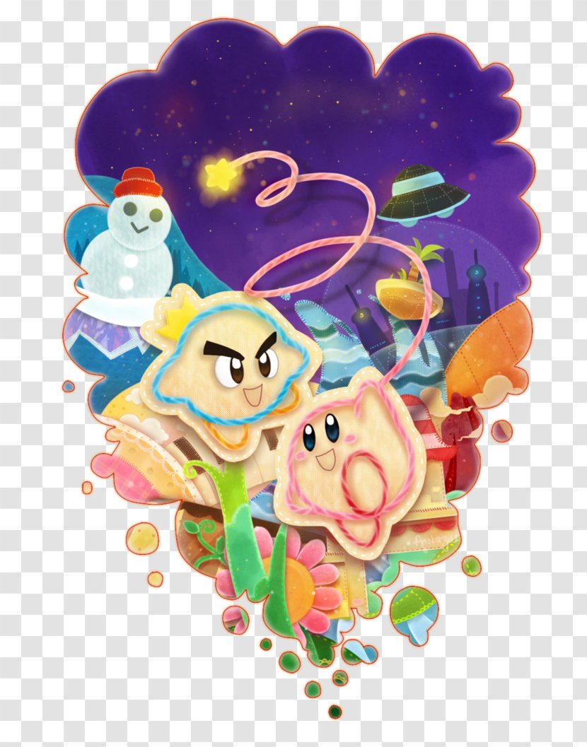 Kirby's Epic Yarn Dream Land Wii Meta Knight - Cartoon - Kirby Transparent PNG