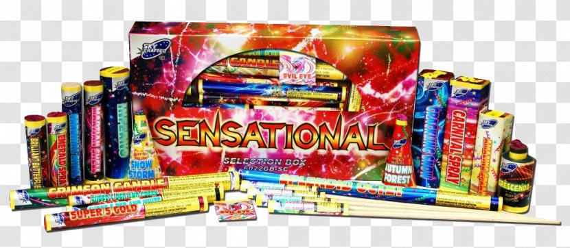 Standard Fireworks Box Cake Party - New Year Transparent PNG