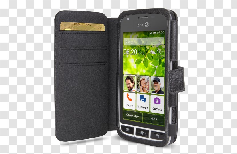 Smartphone Mobile Phone Accessories Telephone Black Doro Liberto 825 Transparent PNG